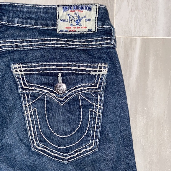 True Religion Skinny Jeans, USA Made, Style: WAK599NB3, 27x33, EUC, $279 MSRP - Picture 13 of 13